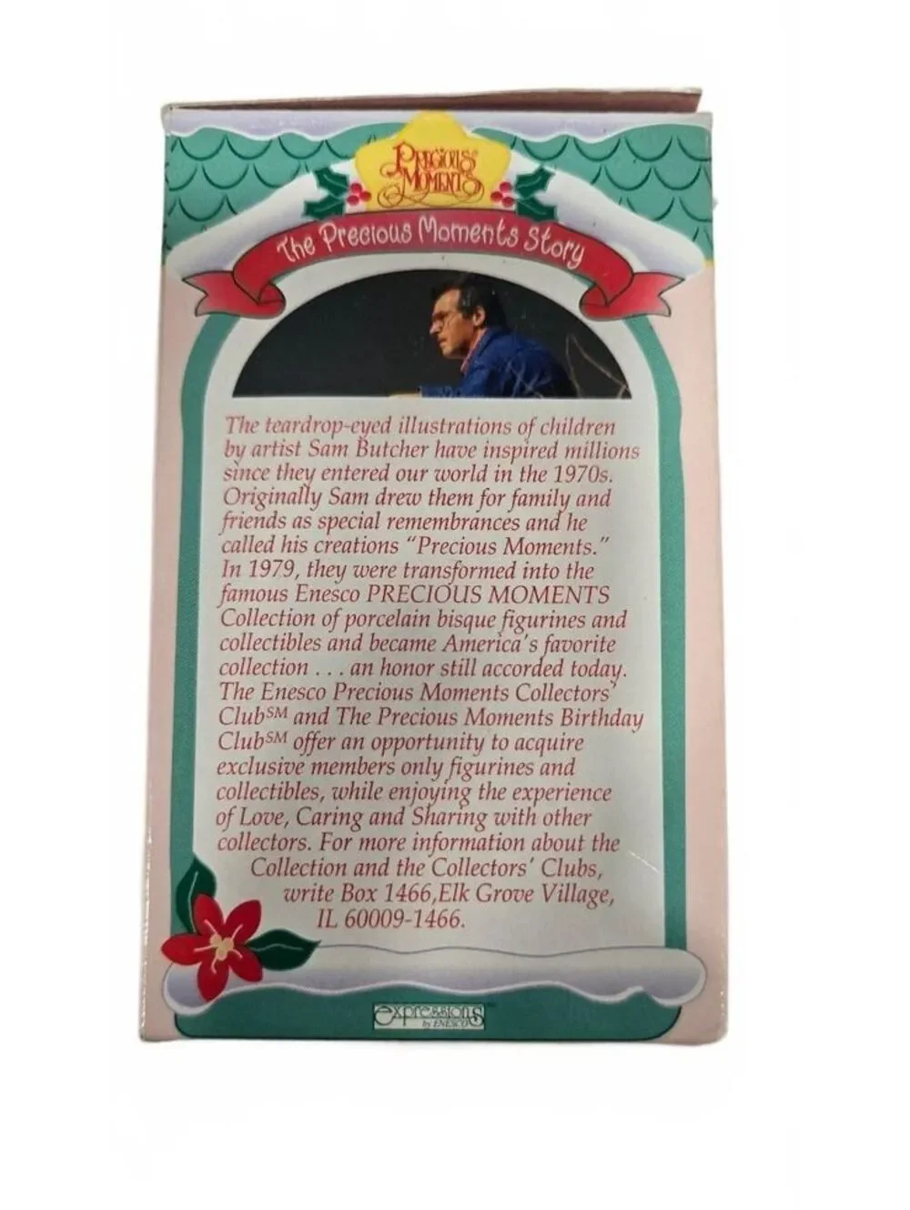 1996 Precious Moments Home for the Holidays Collection Holiday Ornament